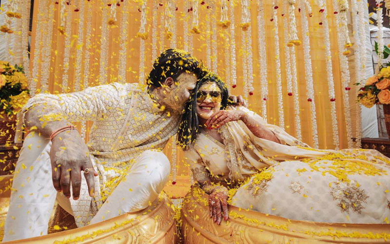 Haldi Mehandi Concept